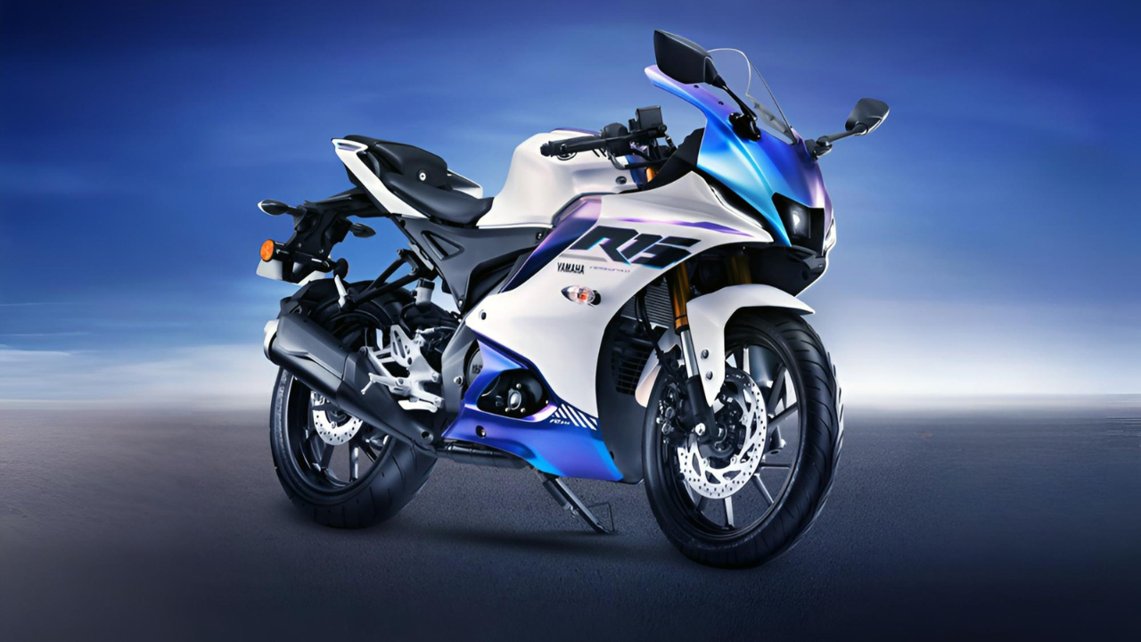 2025 Yamaha R15 Lineup Launched in India with Matte Pearl White Colour Option | Times Drive