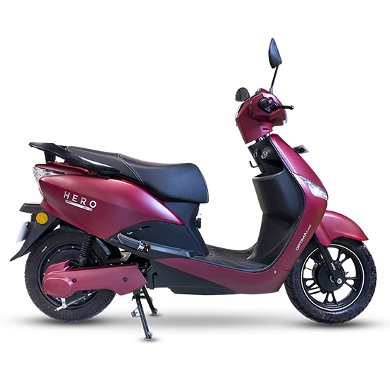 Scooty Lithium Ion Hero Electric E Bike Price Hero Electric Optima