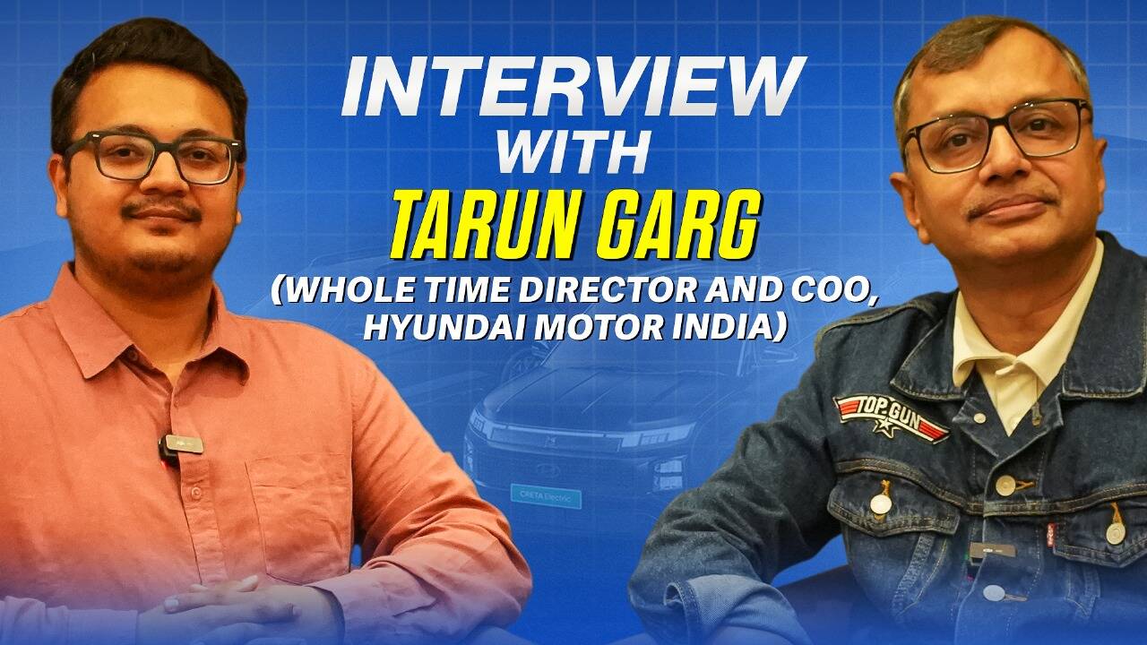 Interview with Tarun Garg Whole time Director and COO Hyundai motor India  TIMES DRIVE