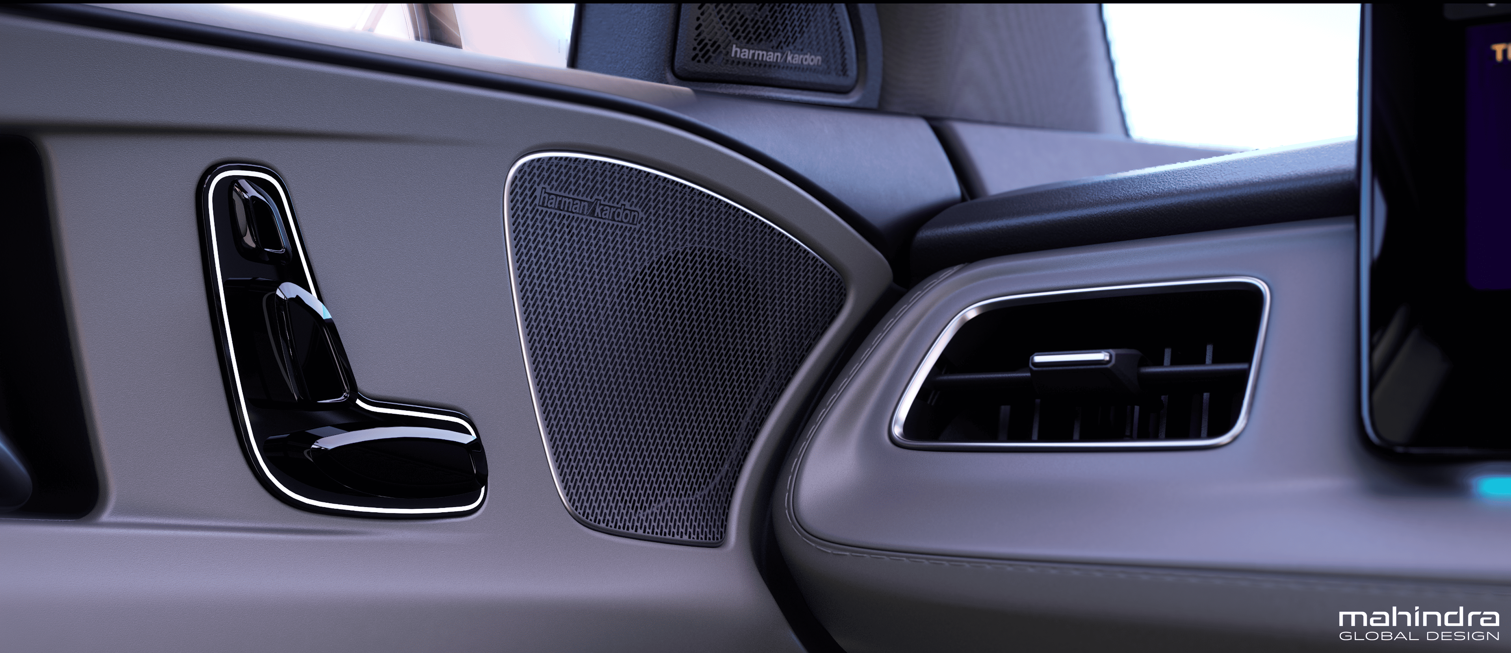 Mahindra XEV 9s AC vents