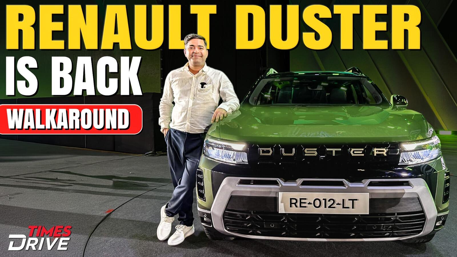 2026 Renault Duster Walkaround  Features Exterior Interiors  More  Times Drive