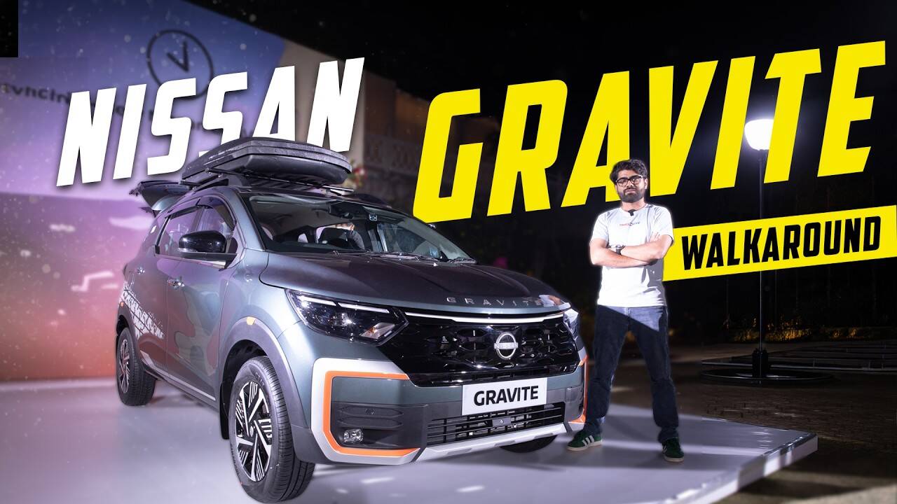 Nissan Gravite India launch Complete walkaround with Interior  Exterior Tour _ Times Drive