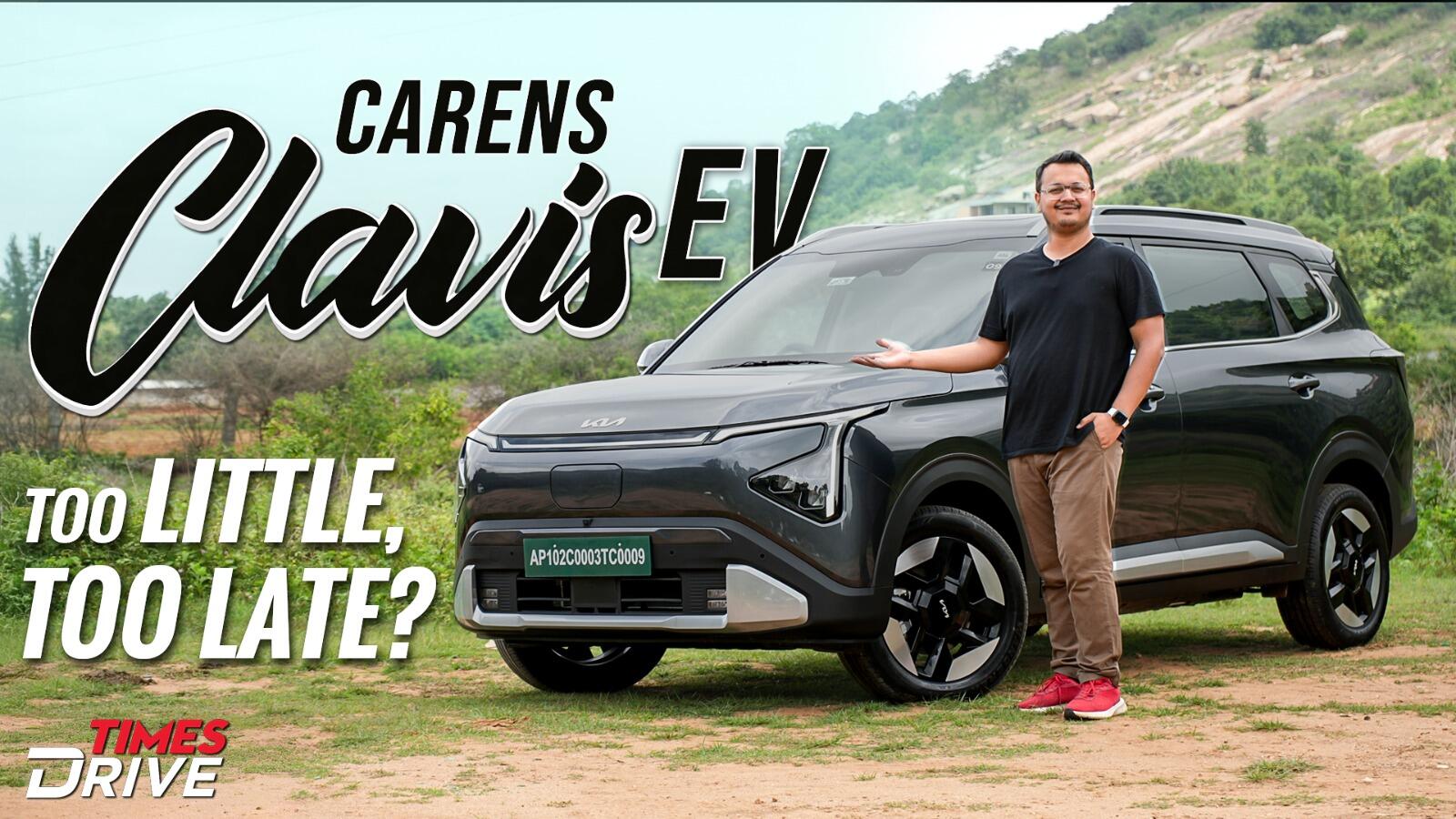 Kia Carens Clavis EV First Drive Review - Premium Practical Perfect  Times Drive