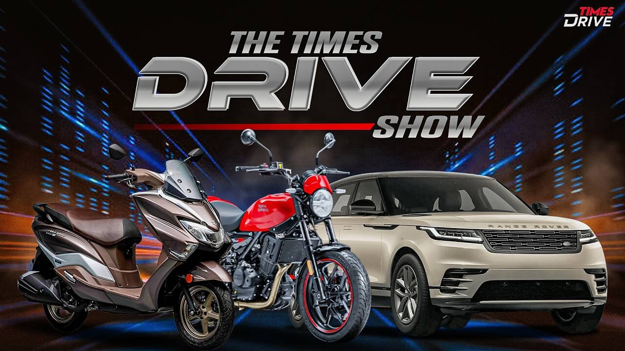 Range Rover Velar Suzuki Burgman Street and Guerrilla 450  Times Drive Show