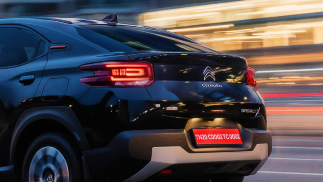 Citroen Basalt X Rear Design
