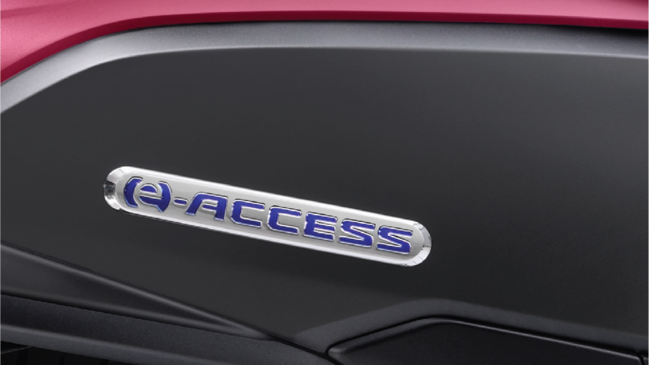 Suzuki e Access Raised Emblem