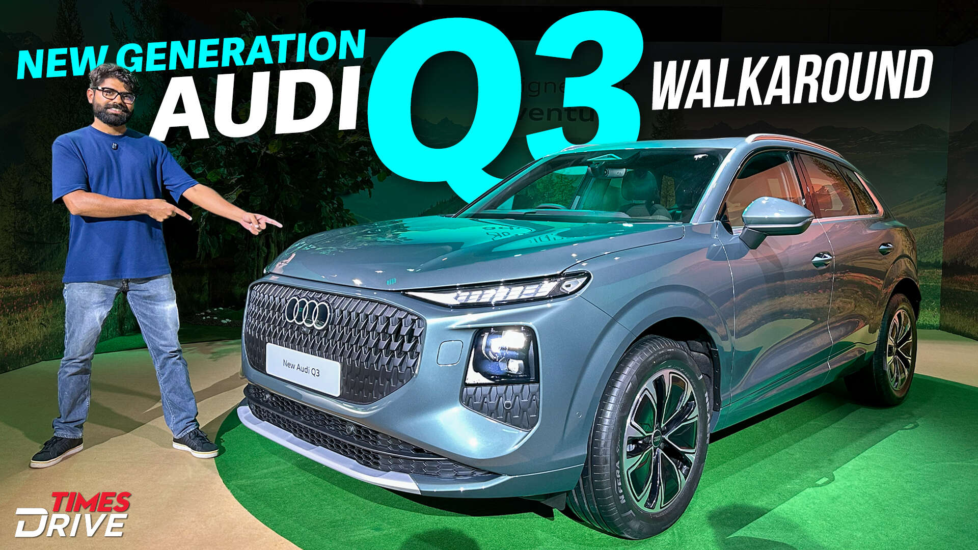 New Audi Q3 is Here Detailed Walkaround  Feature Breakdown  Times Drive