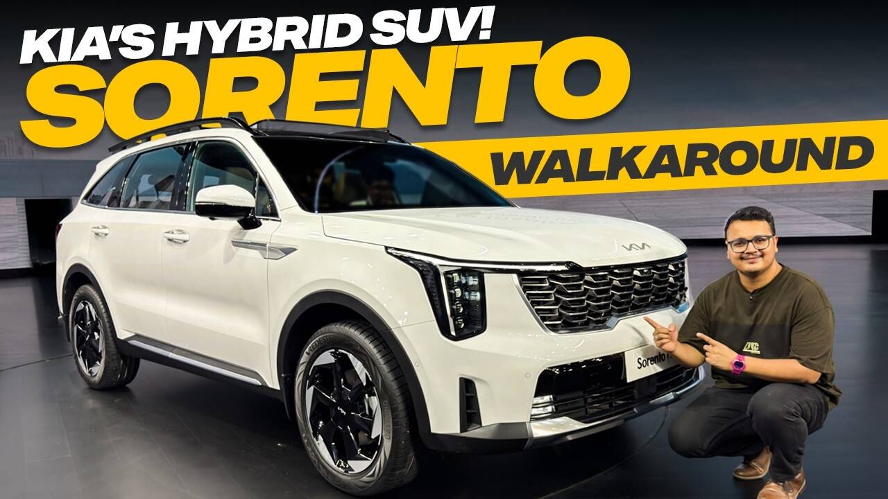 Kia Sorento Hybrid 7-Seater India Launch Price  What We Know  Times Drive
