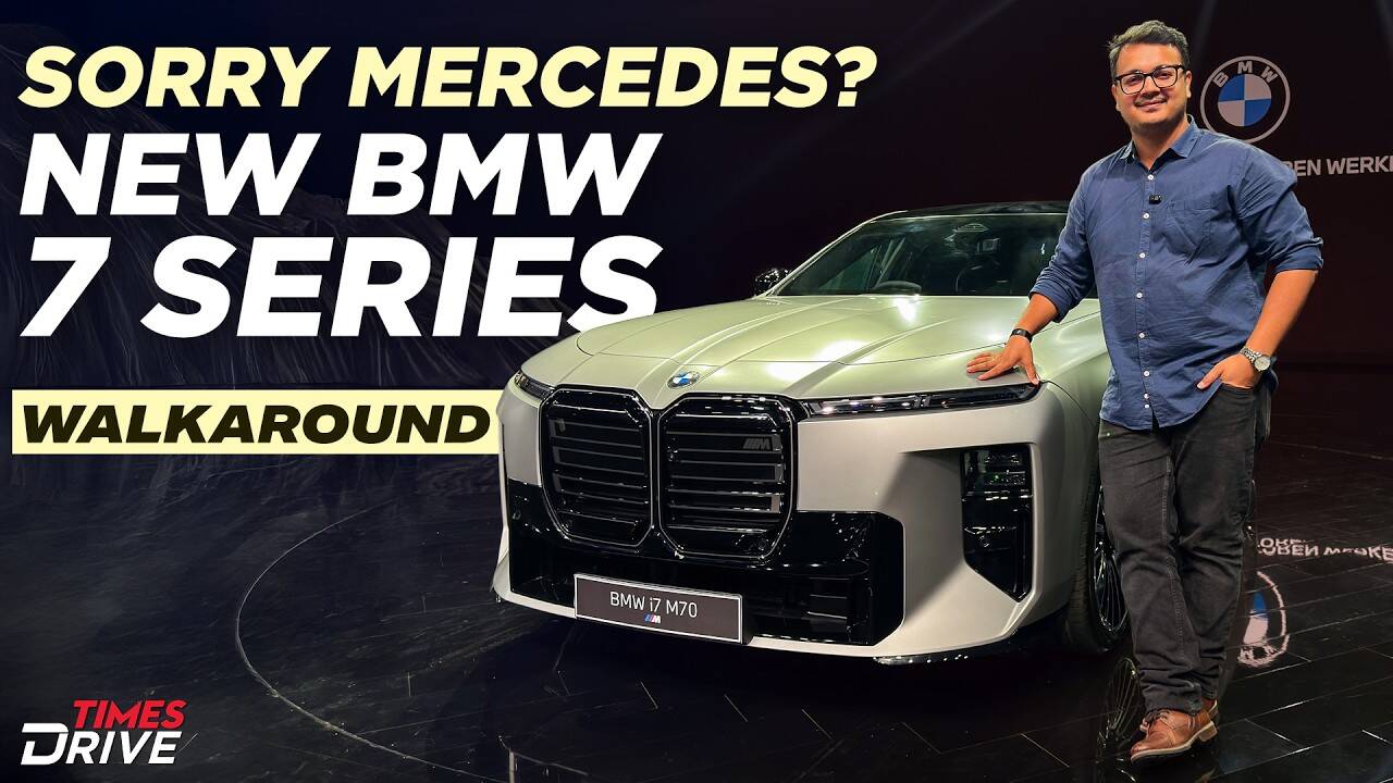 Did BMW Just DESTROY Mercedes  New 7 Series Facelift Launched in India  Times Drive