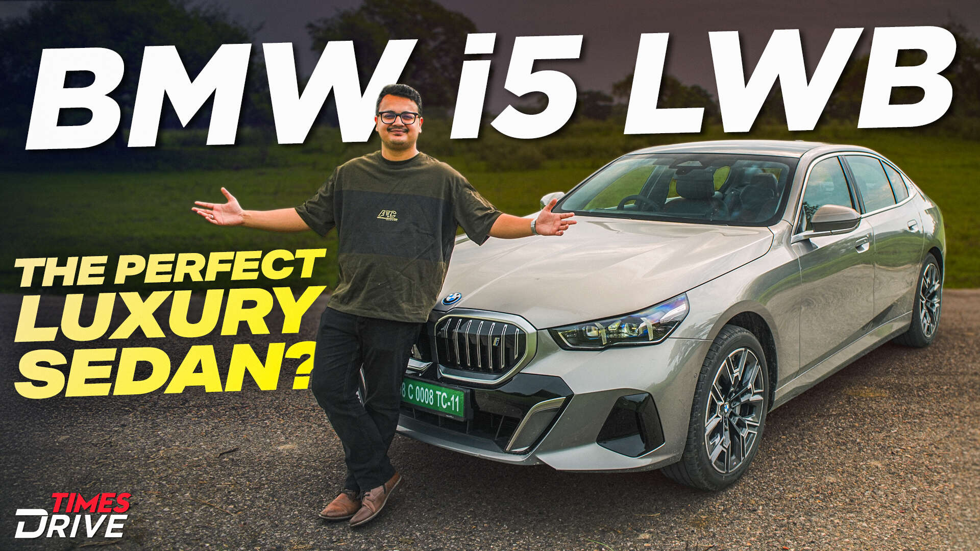 BMW i5 LWB First Drive Review Big Luxurious and Surprisingly Fun  Times Drive