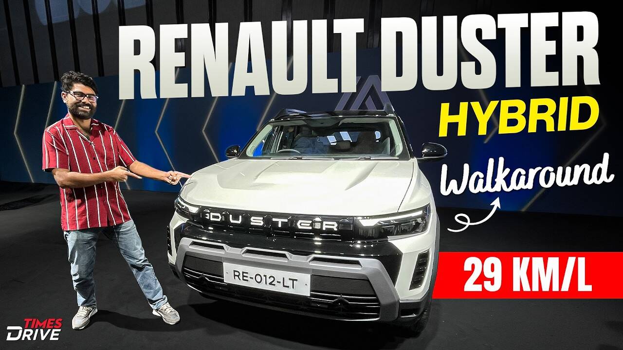 Renault Duster Hybrid Launched At Rs 1699 Lakh  Most Fuel Efficiency Car in India  Times Drive