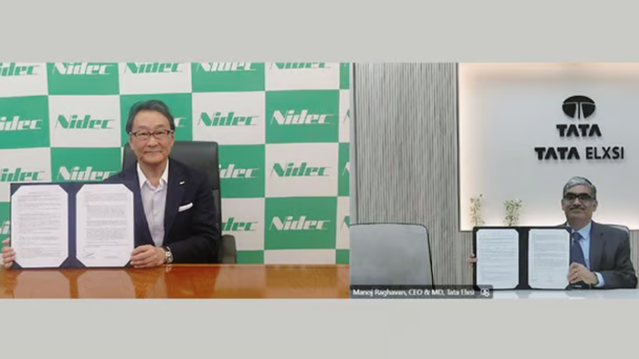 Tata Motors: Nidec And Tata Elxsi Sign MOU To Boost Software ...