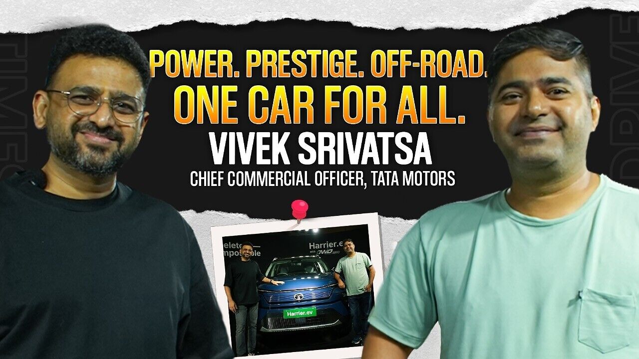 Interview with Vivek Srivatsa | How is the Harrier EV different from ...