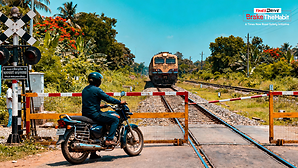 Brake The Habit Crossing Under Railway Barriers Is Not Worth the Risk