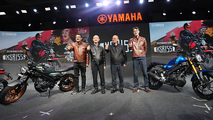 Yamaha XSR155 FZ-Rave Launched in India Showcases Aerox-E EC-06