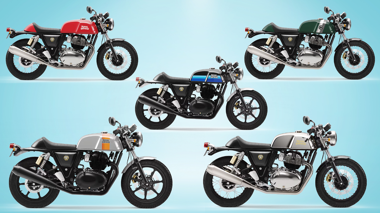 Royal Enfield Continental GT 650 Variants and Colour options