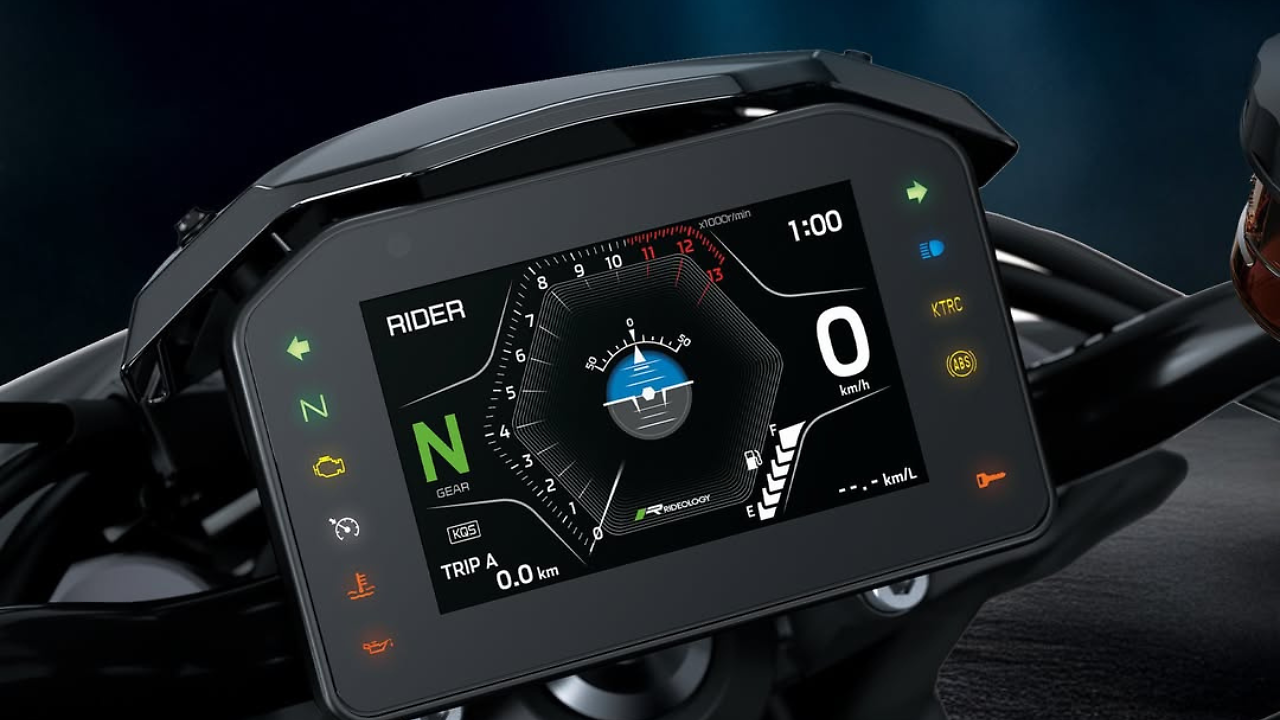 2026 Kawasaki Z1100 Digital Instrument Cluster
