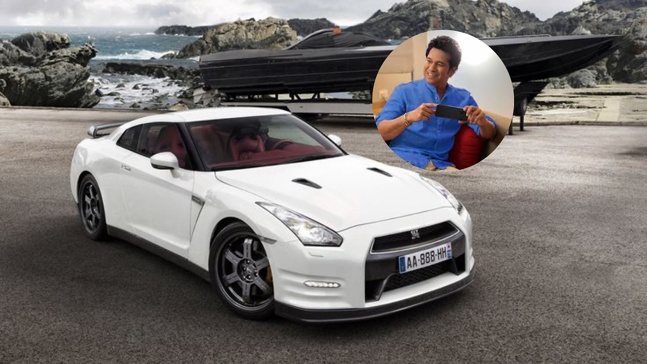 Sachin Tendulkar Nissan GT-R R35