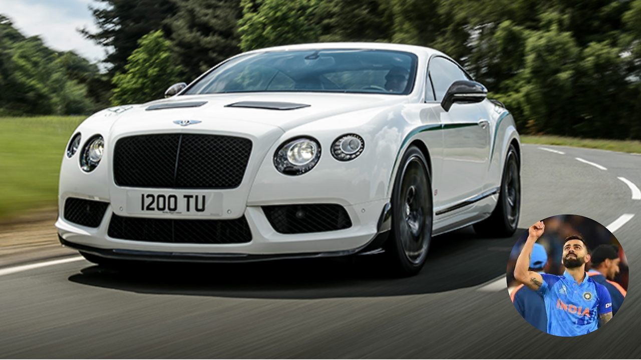 Bentley Continental GT Virat Kohli