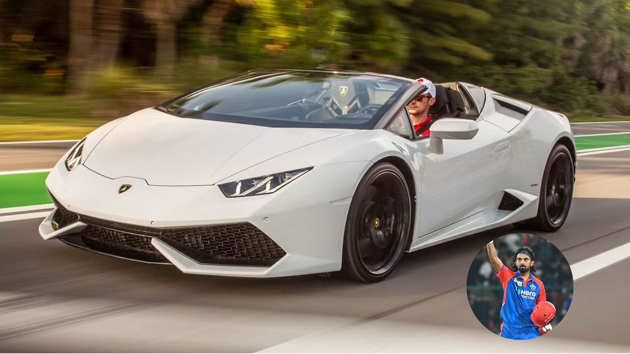 Lamborghini Huracan Spyder KL Rahul