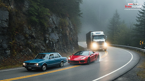 Brake The Habit Dont Overtake on Blind Turns- What You Cant See Can Kill