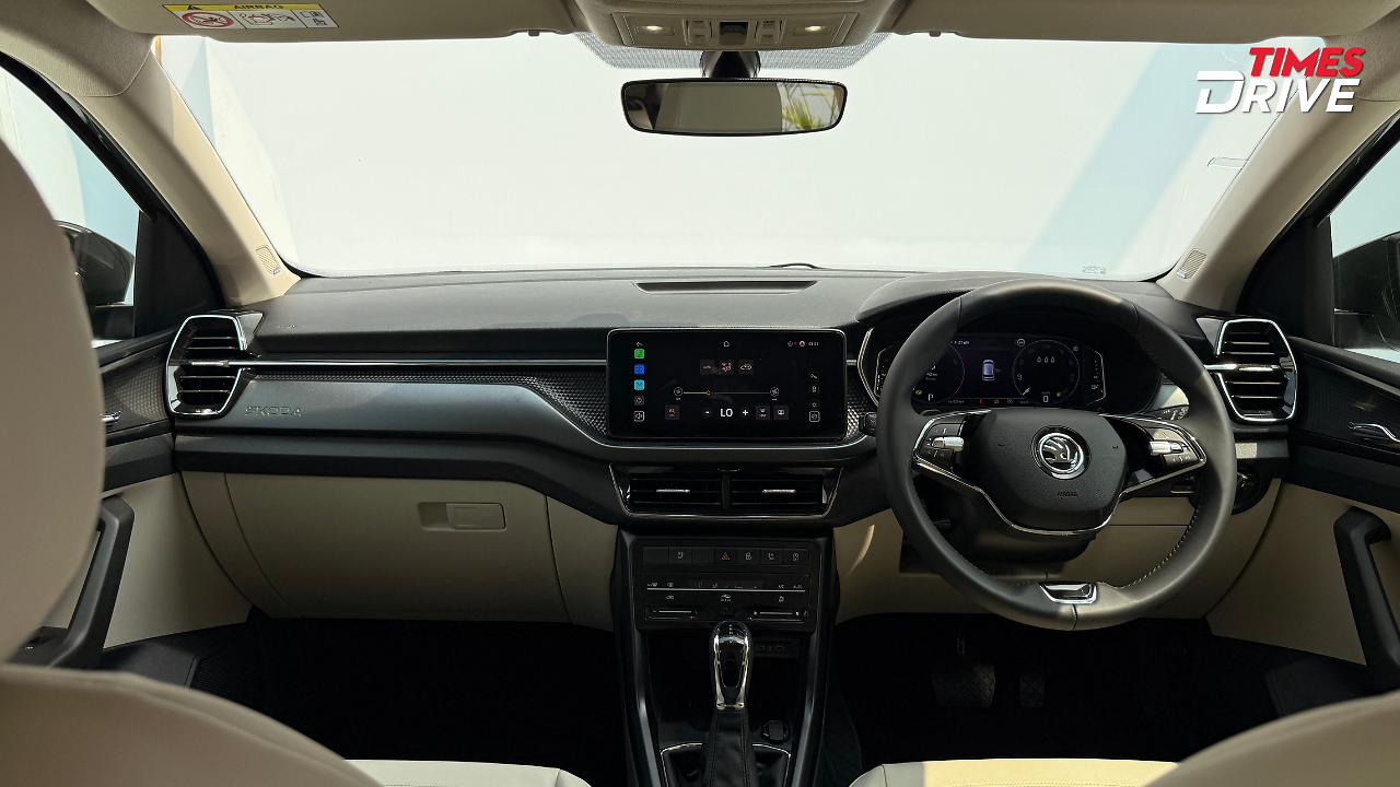 Skoda Kushaq Facelift Interior update