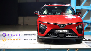 VinFast VF 7 Scores 5-Star Safety Rating in Bharat NCAP Crash Tests