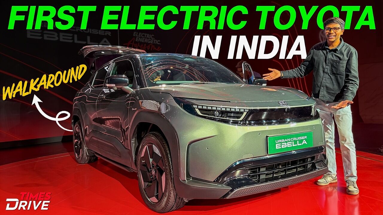 Toyota Urban Cruiser Ebella Unveiled | Toyota First EV 's Detailed ...