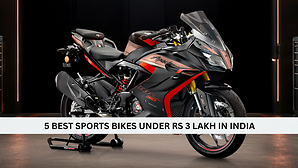 Top 5 Sports Bikes Under Rs 3 Lakh in India
