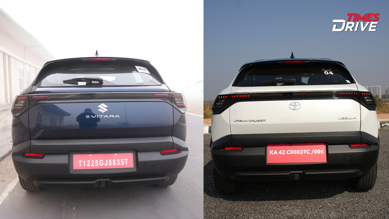 Maruti Suzuki e Vitara vs Toyota Urban Cruiser Ebella Spec Comparison Design