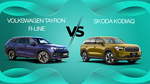 Volkswagen Tayron R-Line vs Skoda Kodiaq Spec Comparison Whats Different