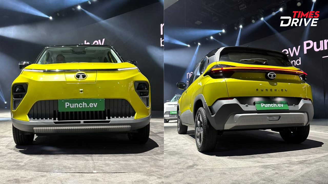 Tata Punch EV Facelift Design