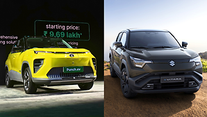 Tata Punch EV Facelift vs Maruti Suzuki e Vitara Spec Comparison Whats Different