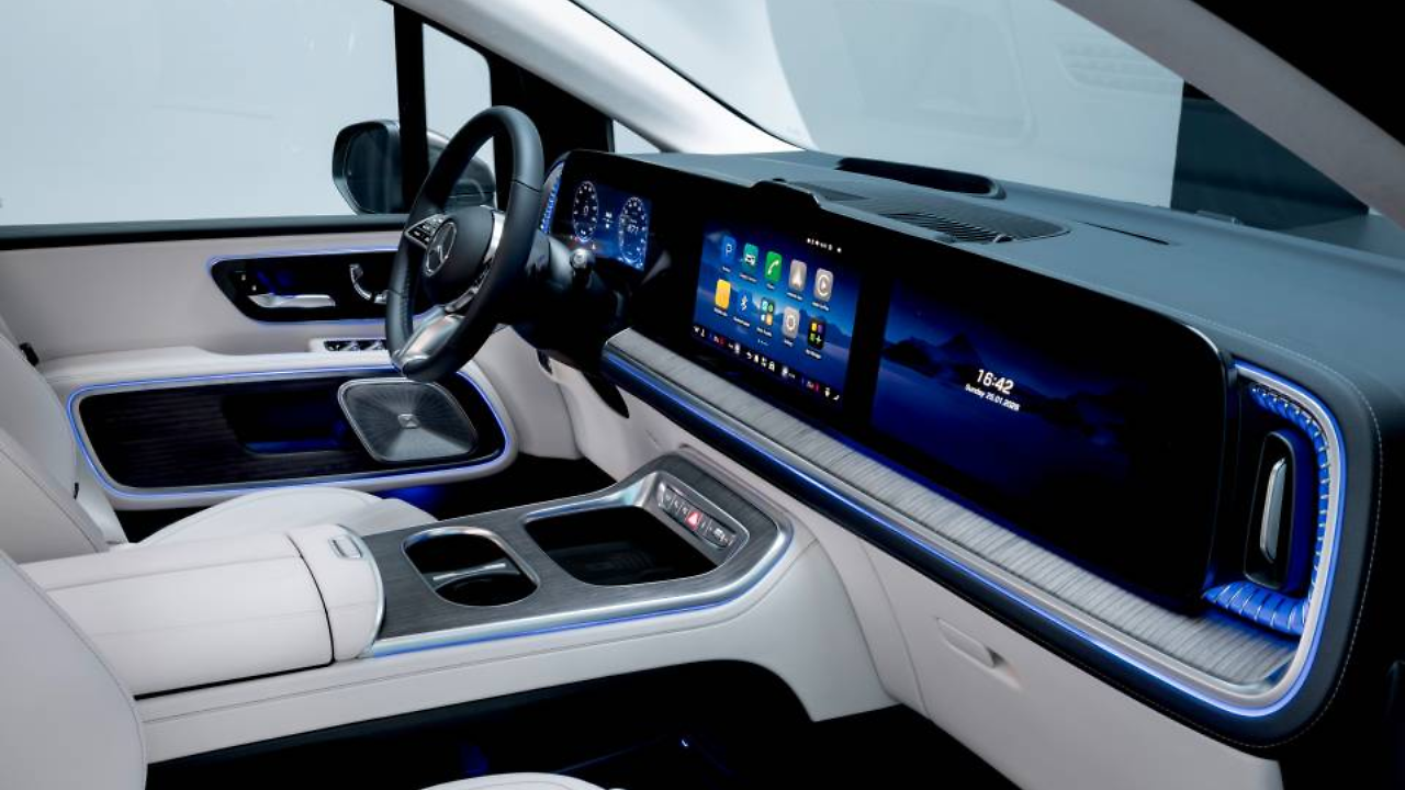 Mercedes-Benz VLE, Electric MPV Makes Global Debut with 700 Km Range ...