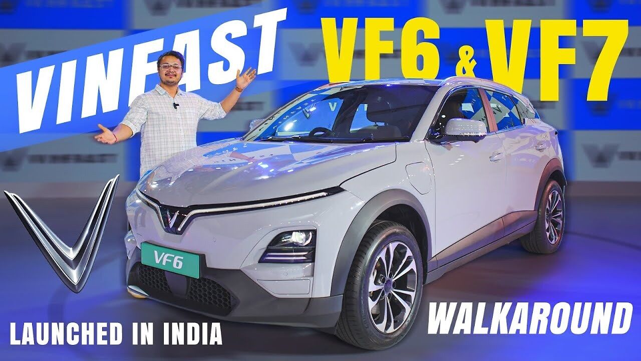 VinFast VF6 & VF7 Launch in India | Detailed Walkaround & First Look of ...