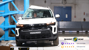 Renault Duster Scores 5-Star Safety Rating in Bharat NCAP Crash Tests