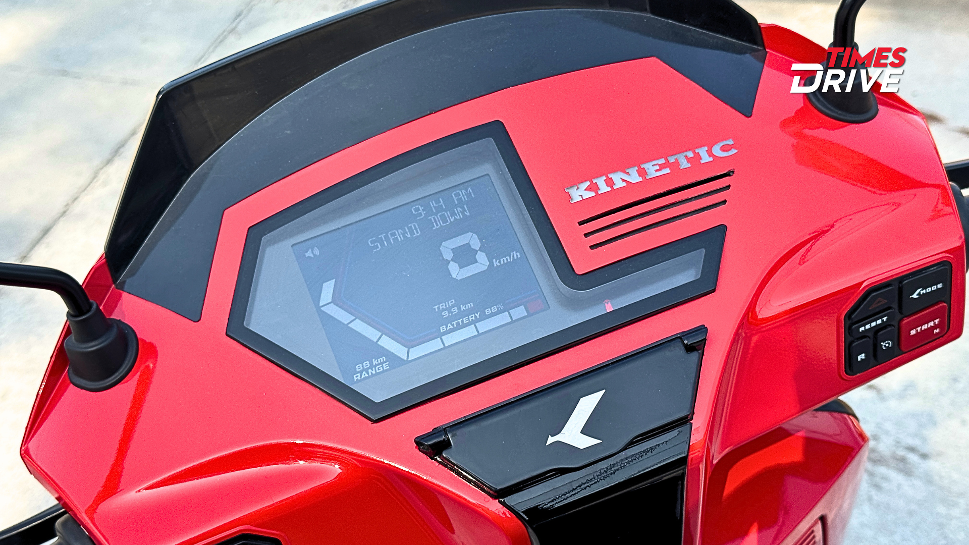Features an 88-inch LCD screen