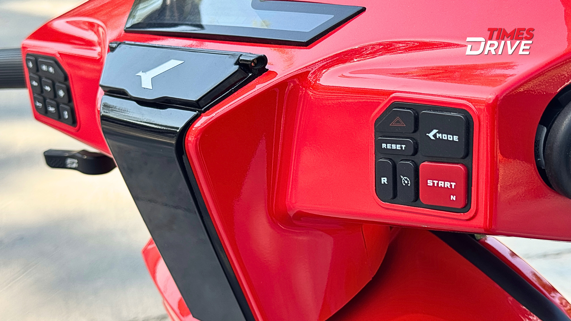 Three riding modes - Range Power and Turbo