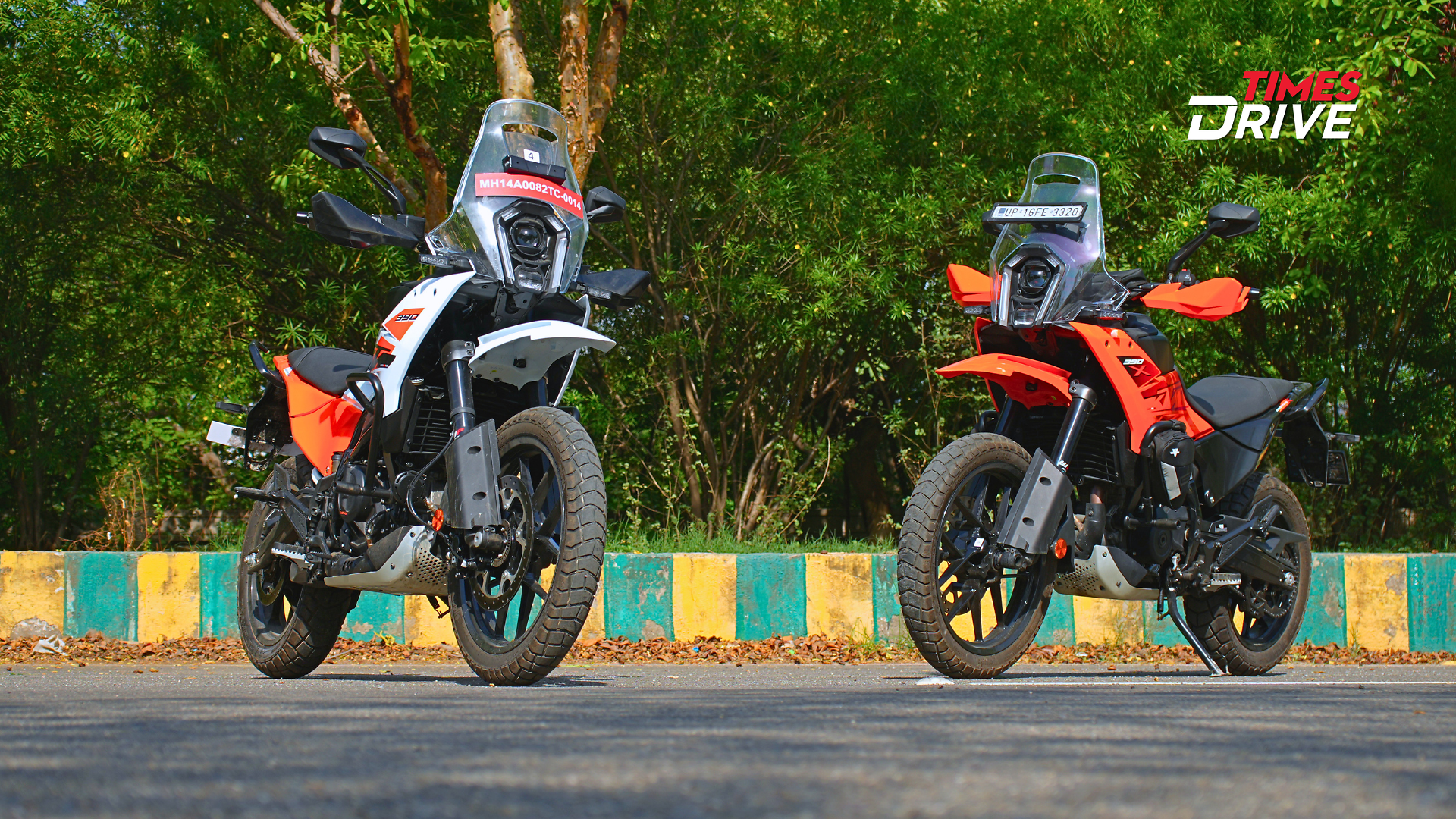 Left KTM 390 Adventure - Right KTM 390 Adventure X