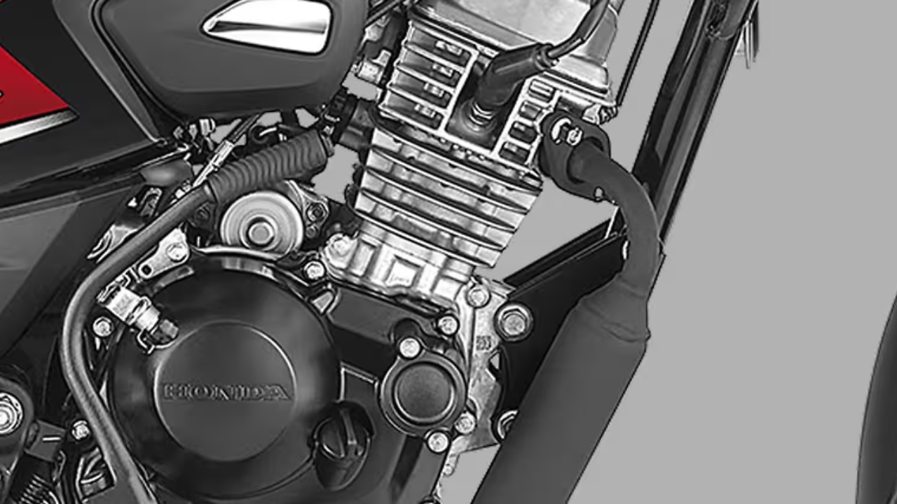 Honda Shine 100 Engine with PGM-FI Technology
