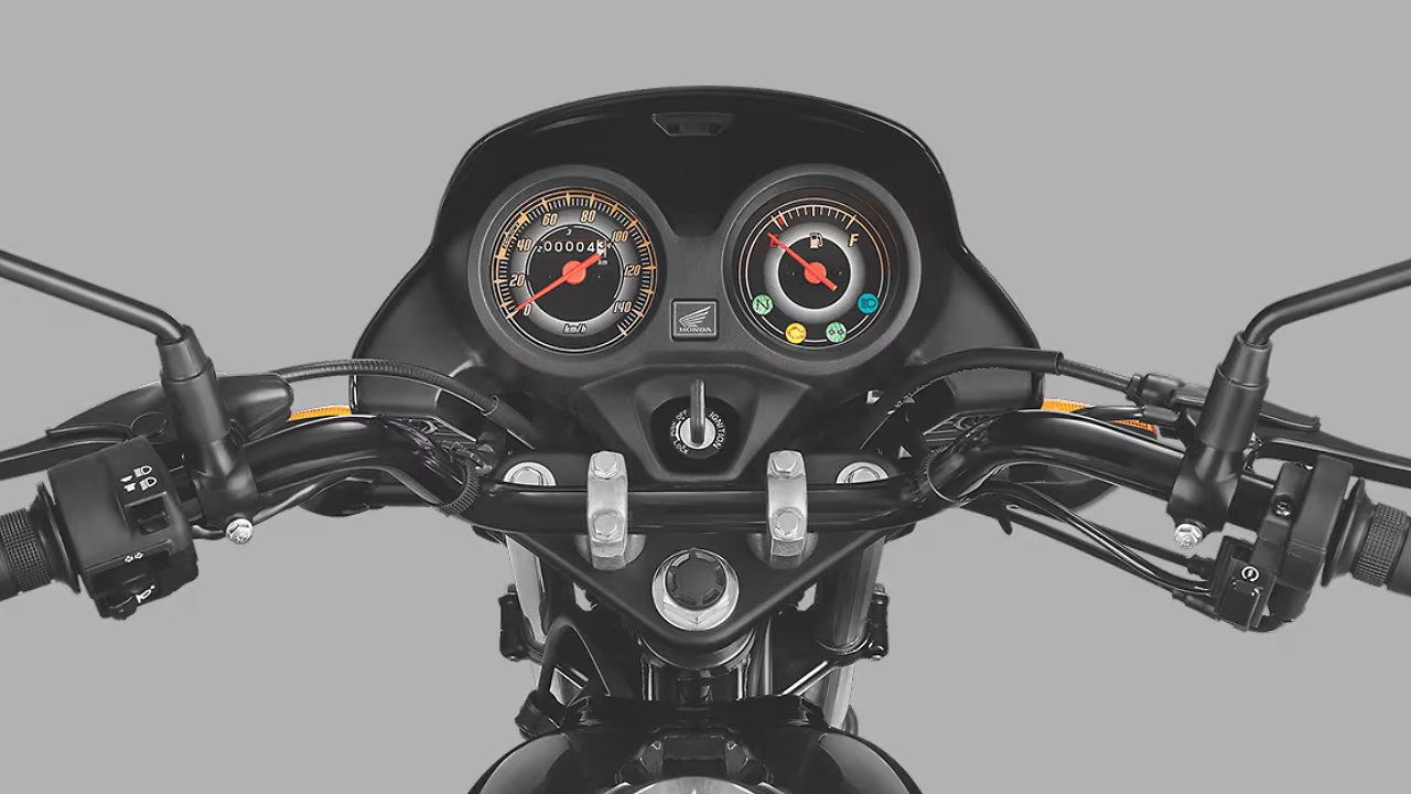 Honda Shine 100 Instrument Cluster and Console