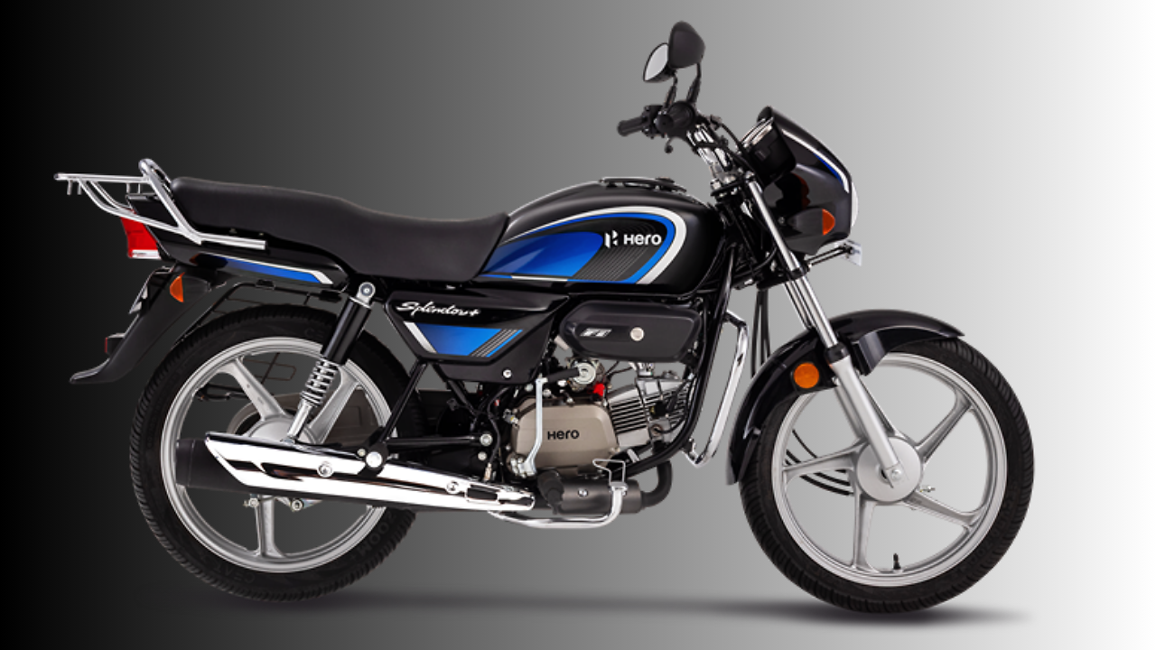Hero Splendor Plus Side Design