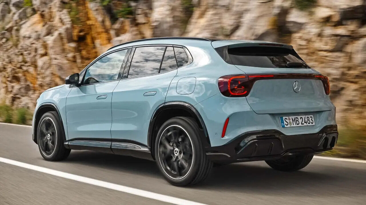 Mercedes-Benz GLA EV Exterior Design