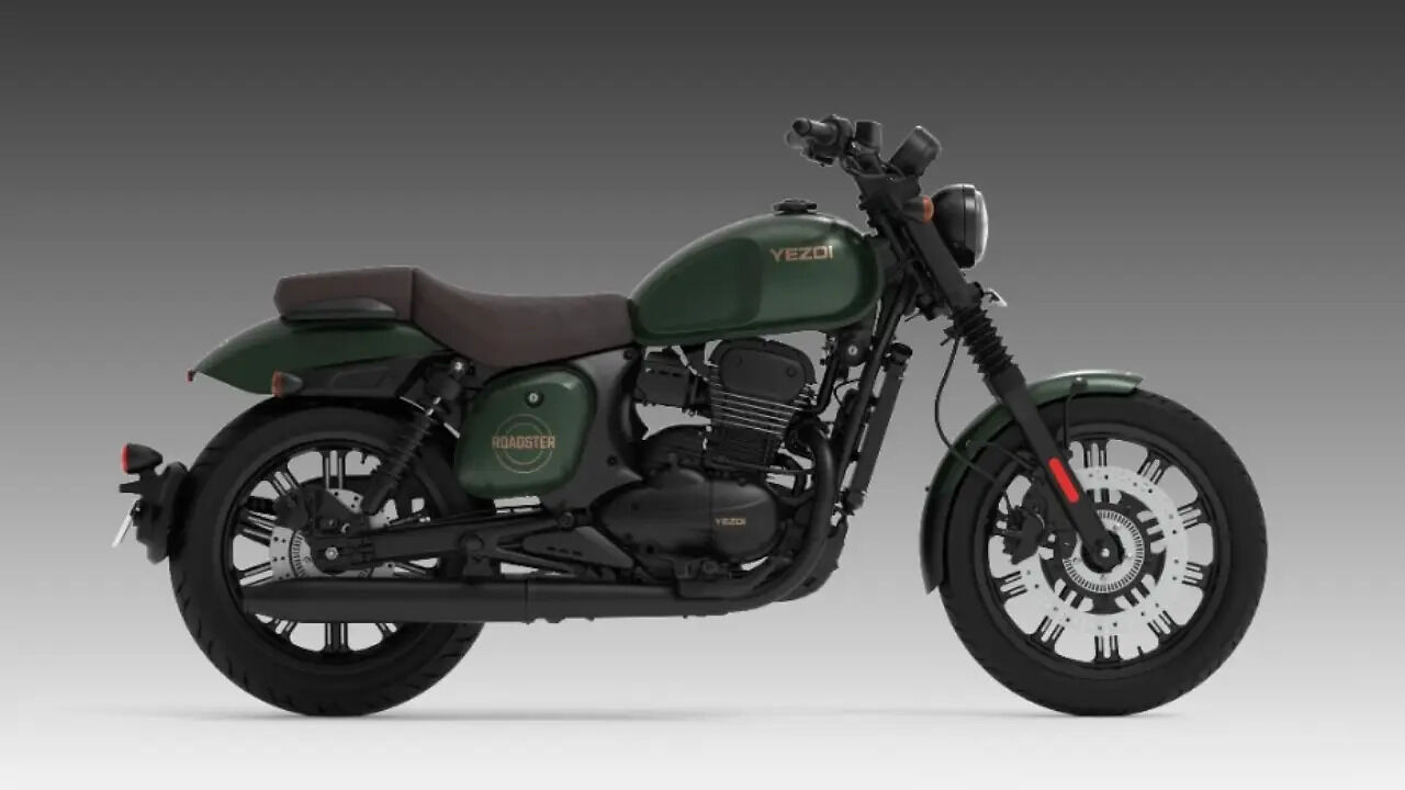 Yezdi Roadster Gets Green Mamba Shade