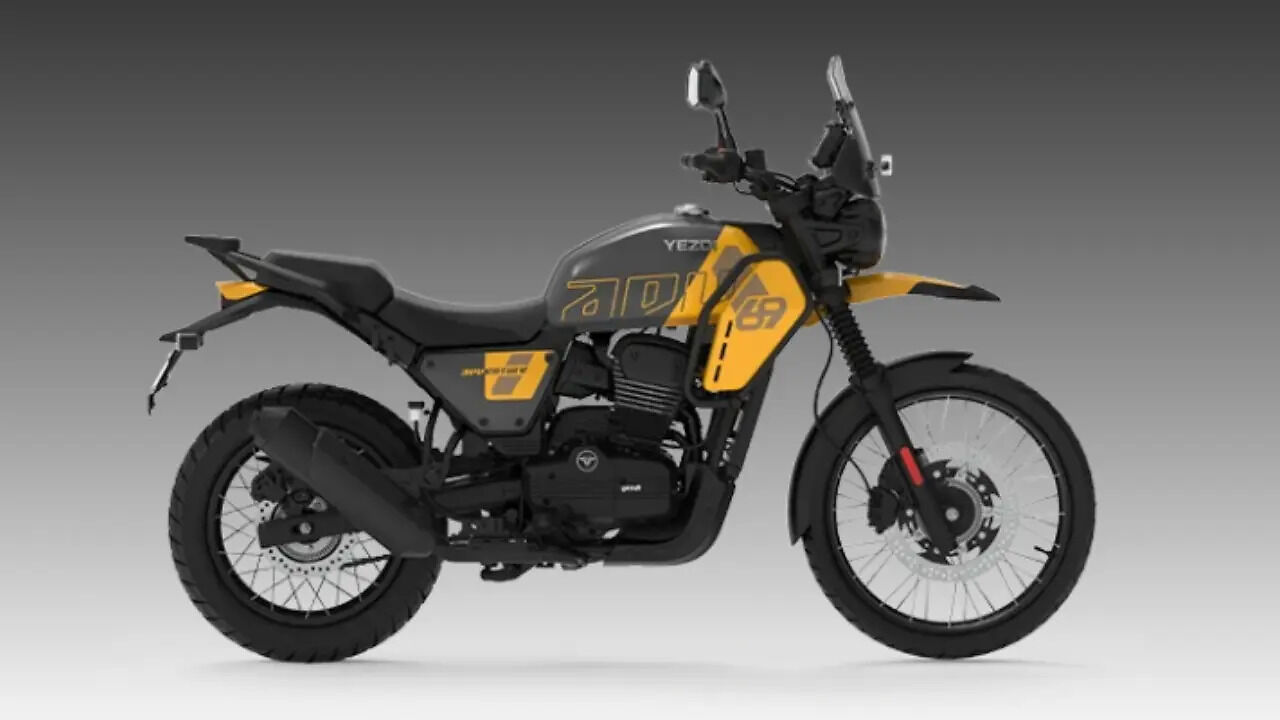 Yezdi Adventure Gets Yellow Falcon Colour