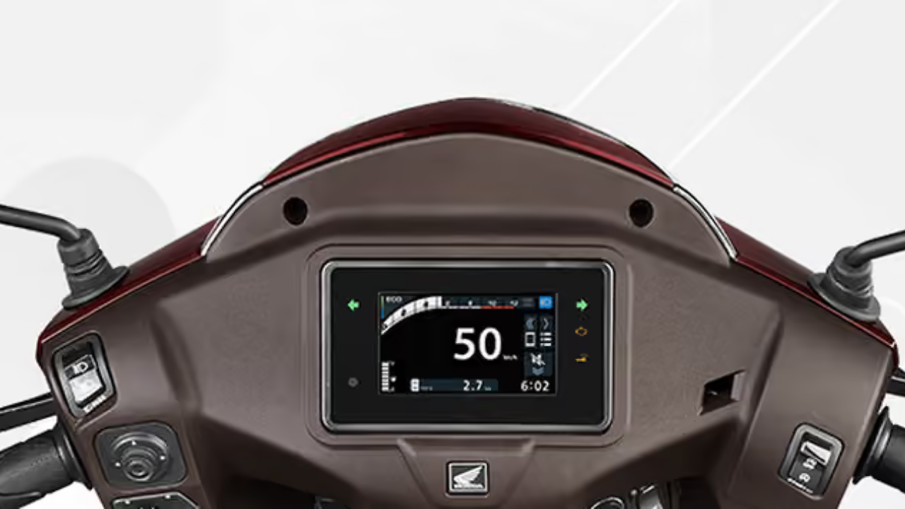 Honda Activa 125 TFT Screen Display