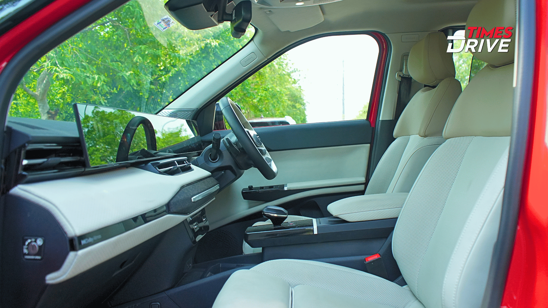 Ivory white upholstery will need regular maintenance