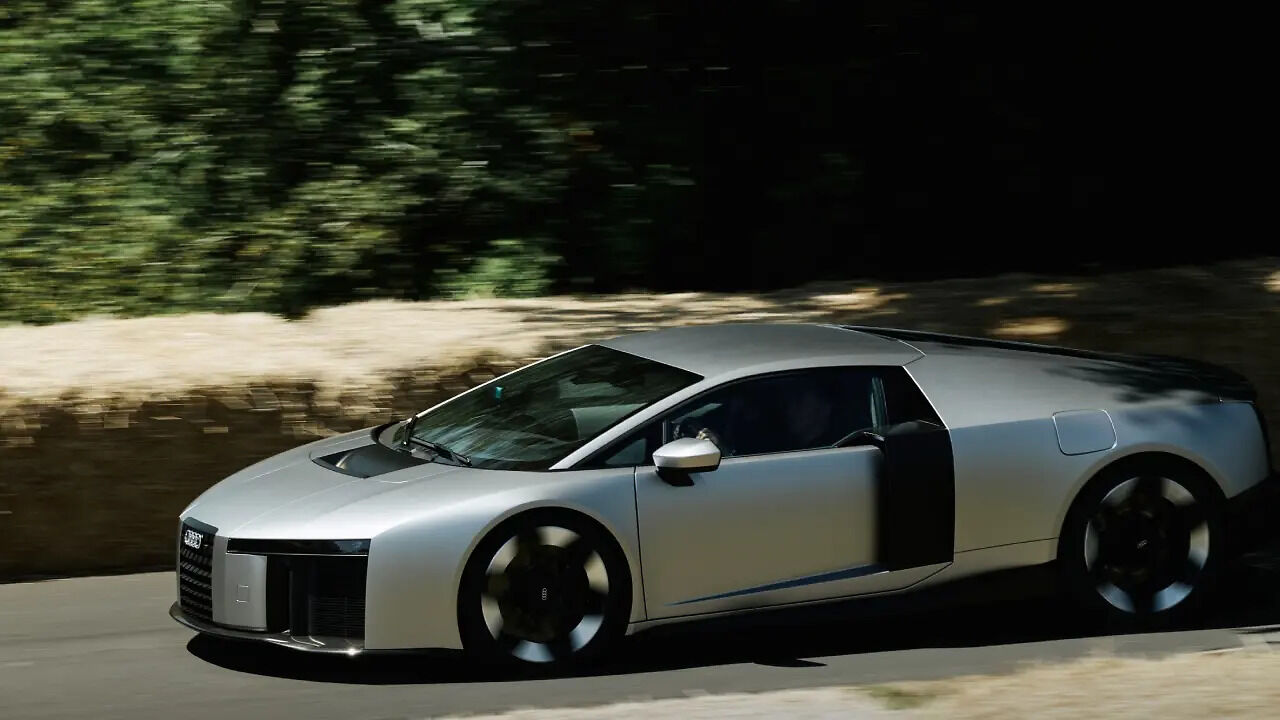 Audi Nuvolari Carbon-Fibre Structure and Active Aerodynamics