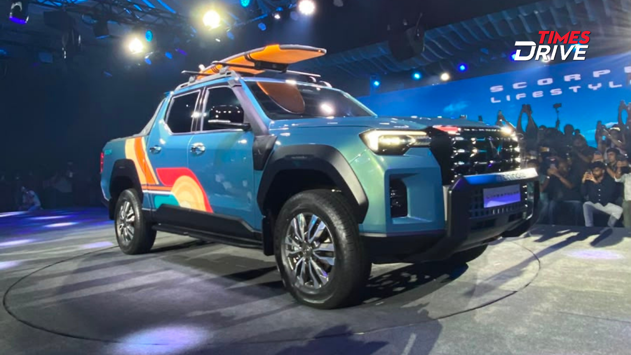 Mahindra Scorpio Lifestyler Pickup Reef Edition  HD Image