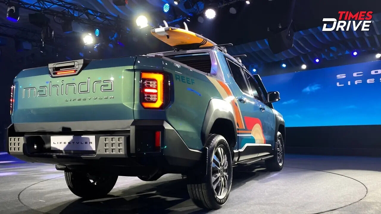 Mahindra Scorpio Lifestyler Rear Profile